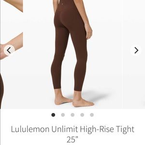 Lululemon Unlimit Legging